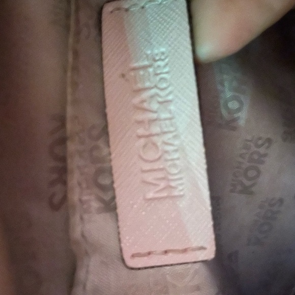 Michael Kors, large jet set leather tote, travel bag, blush, pink - Picture 5 of 9